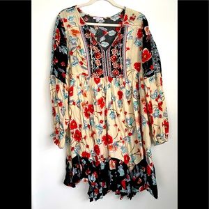 Boho floaty dress. Never worn